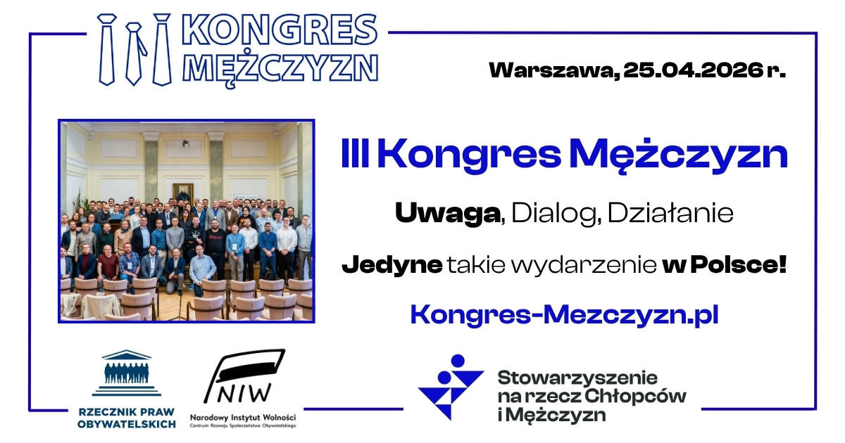 Męski Kongres 2026 - Kongres dla Mężczyzn